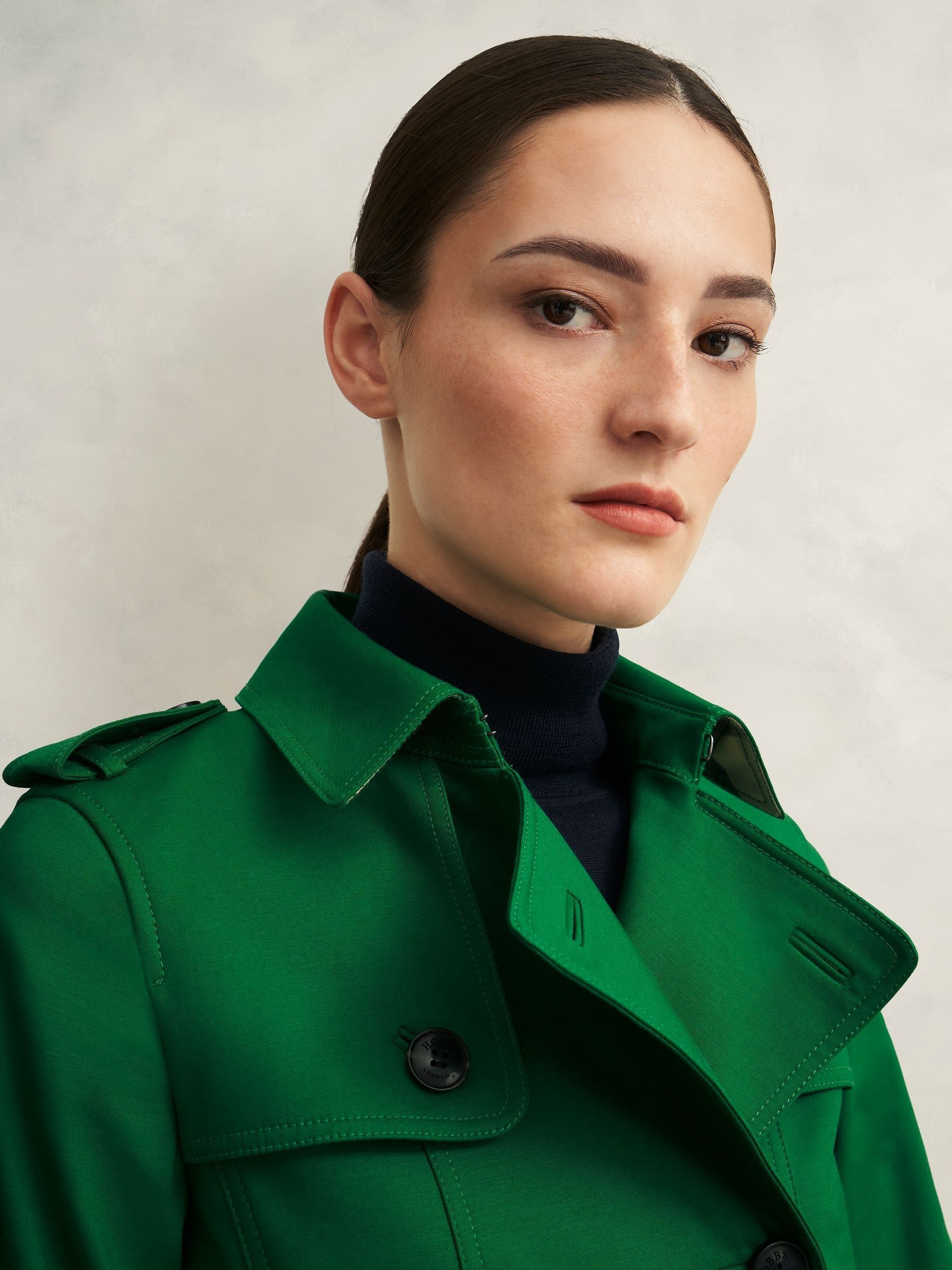 Groen - Hobbs Skylar Trench Coat