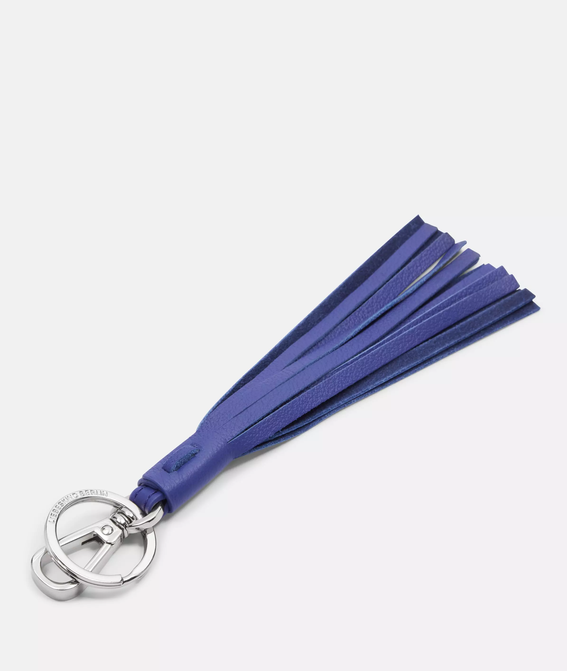 Tassel keyring Short leather key fob