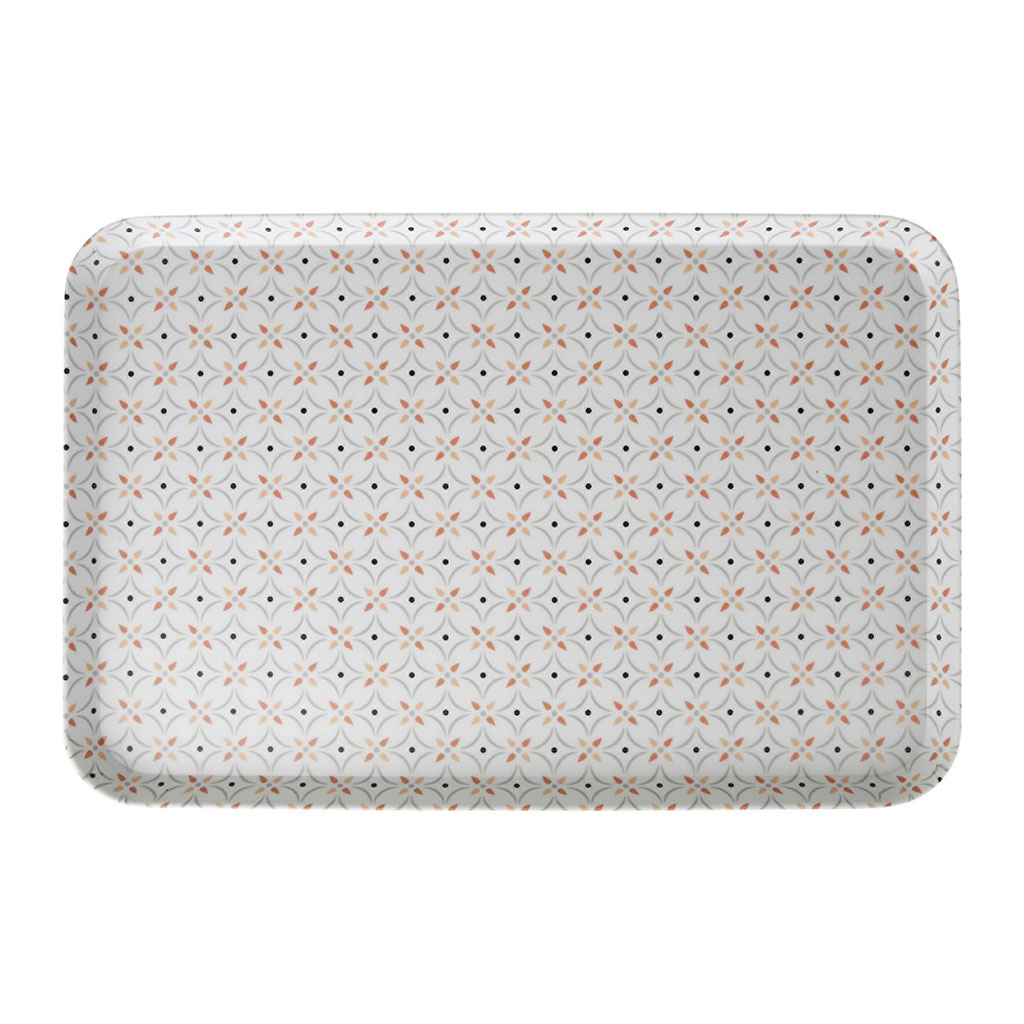 Plateau MALVA mélaminé 29.5x2x44.5cm