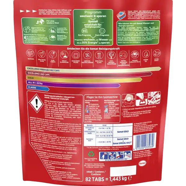 Gold Spühlmaschinentabs Sparpack