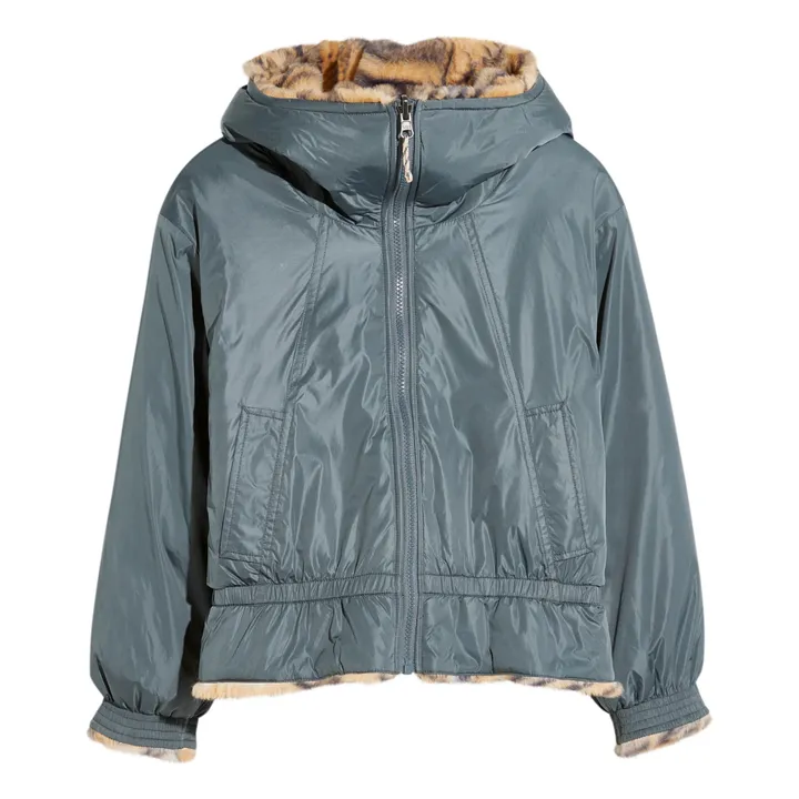 Bellerose Veste Réversible Habitat | Bleu gris