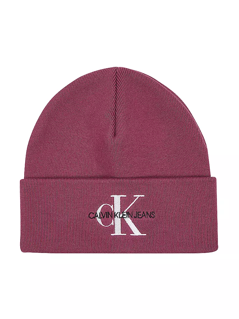CALVIN KLEIN JEANS Mütze - Haube beere
