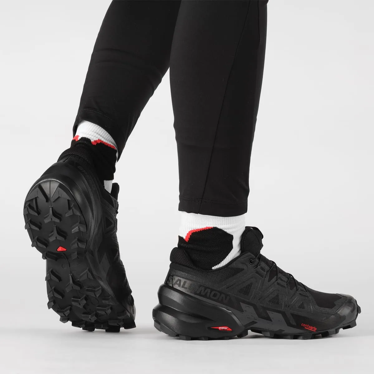 Salomon Women's Speedcross 6 Black/Black/Phantom
