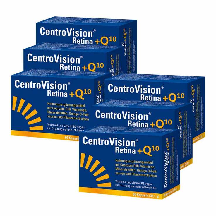 Centrovision Retina + Q10 Kapseln, 2x180  St