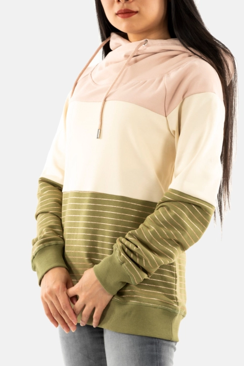 Sweat only maddie rose smoke block whitecap gray+loden green