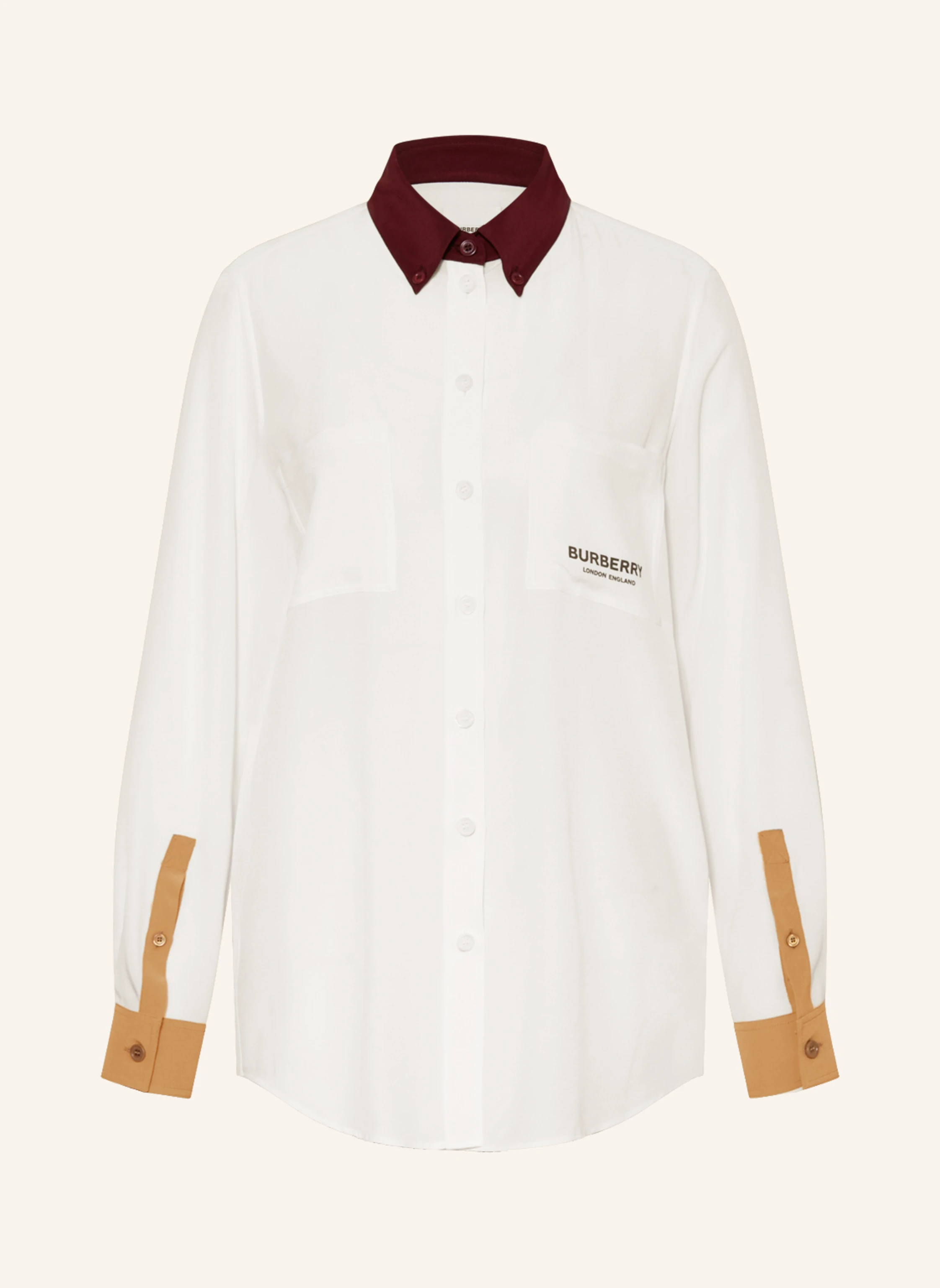 BURBERRY Hemdbluse ANETTE aus Seide