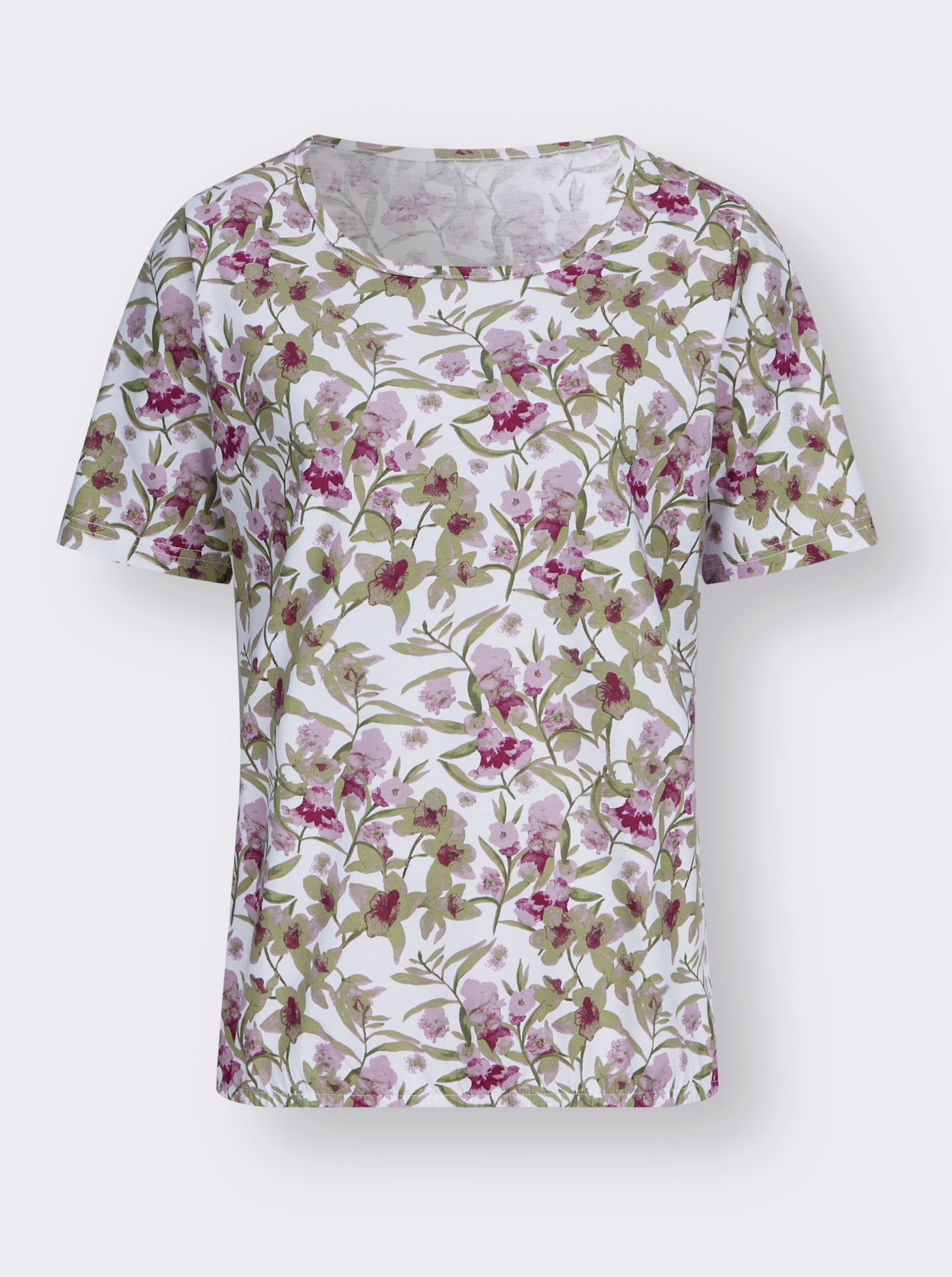 Rundhals-Shirt