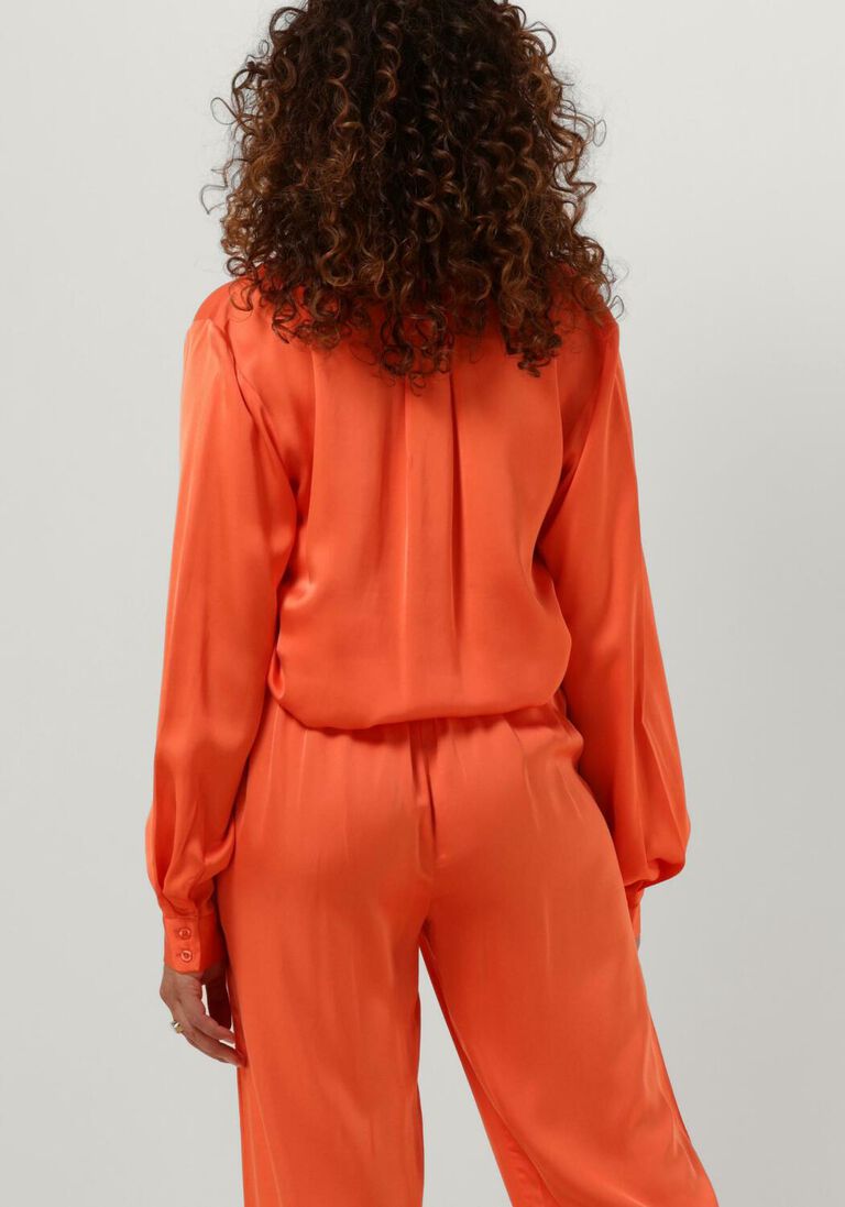 SELECTED FEMME oranje selected femme blouse slffranziska ls satin