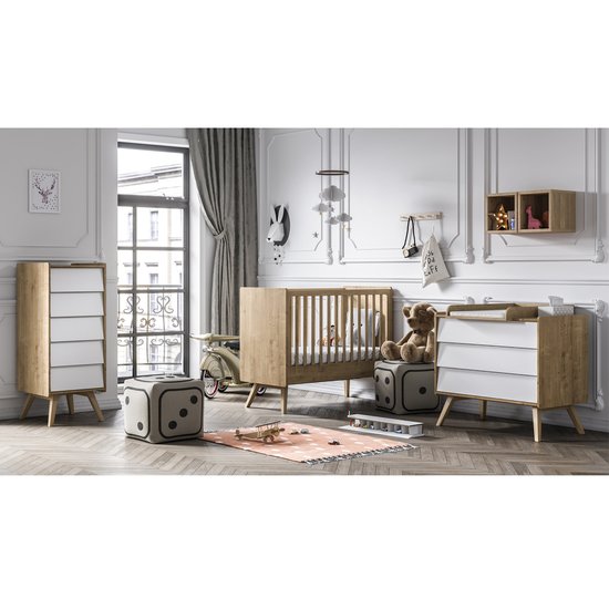 Commode Vintage   Bois / Blanc        de               Vox