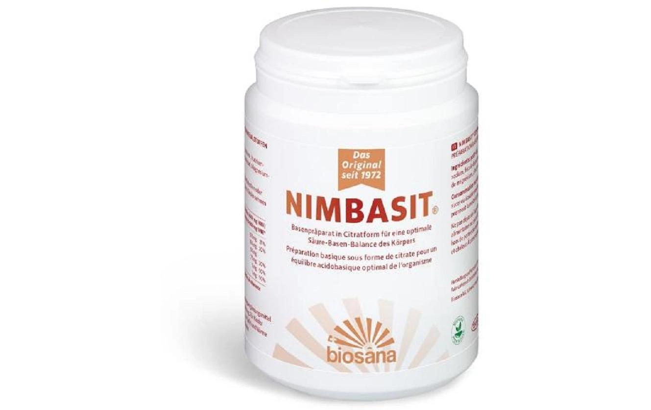 Nimbasit Basenpräparat Plv Ds 190 gBasenpulver in Citratform für die optimale Funktion des Körpers