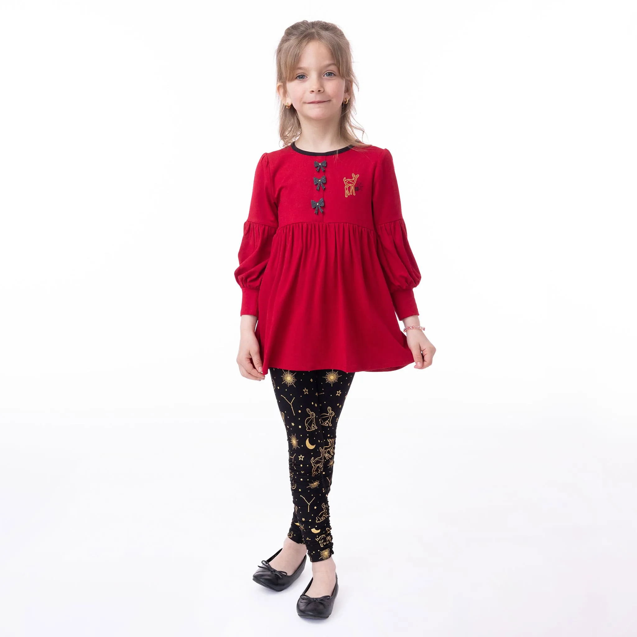 Nanö Tunique Rouge Confettis 2-6ans