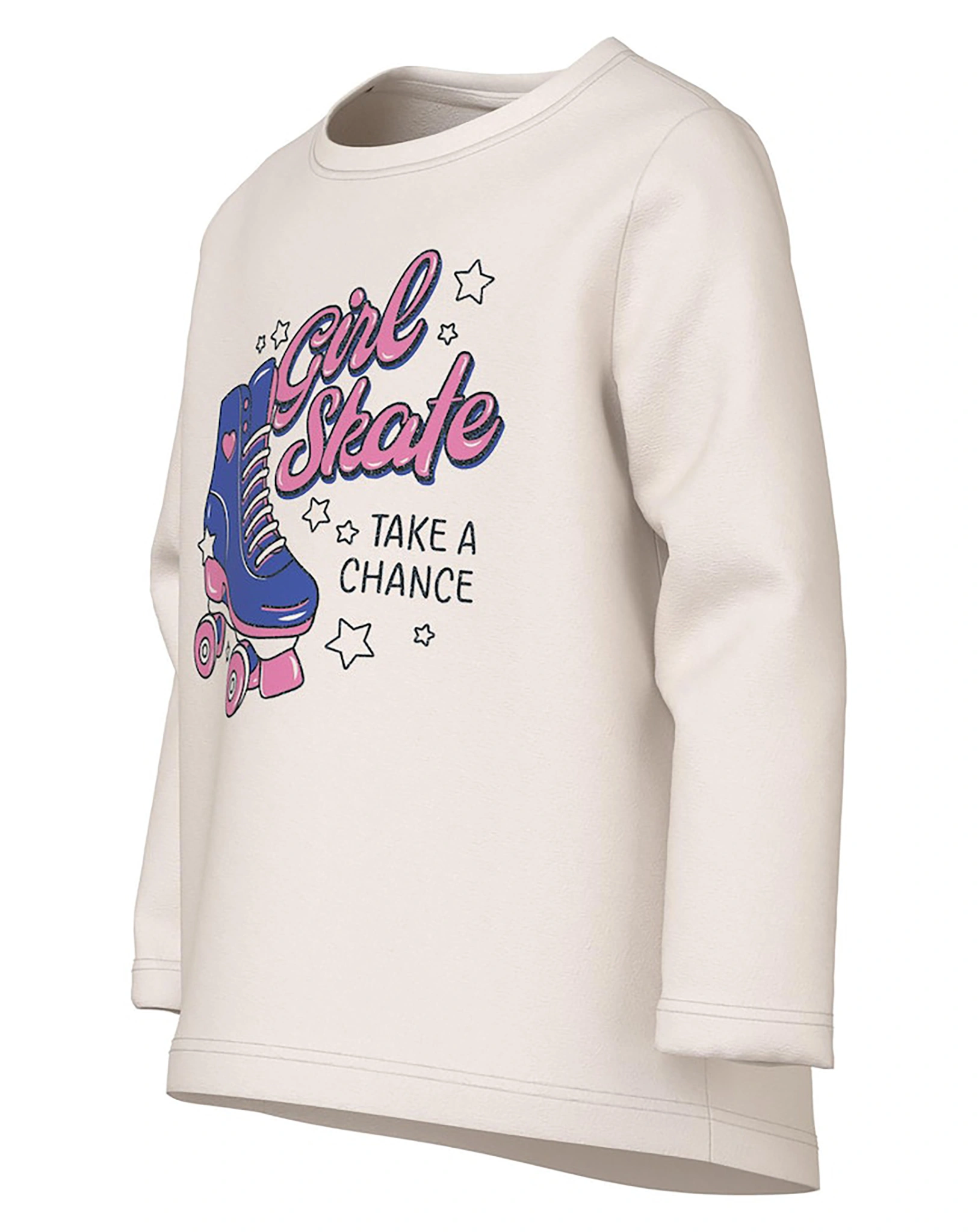 Langarmshirt NMFVIOLET in jet stream