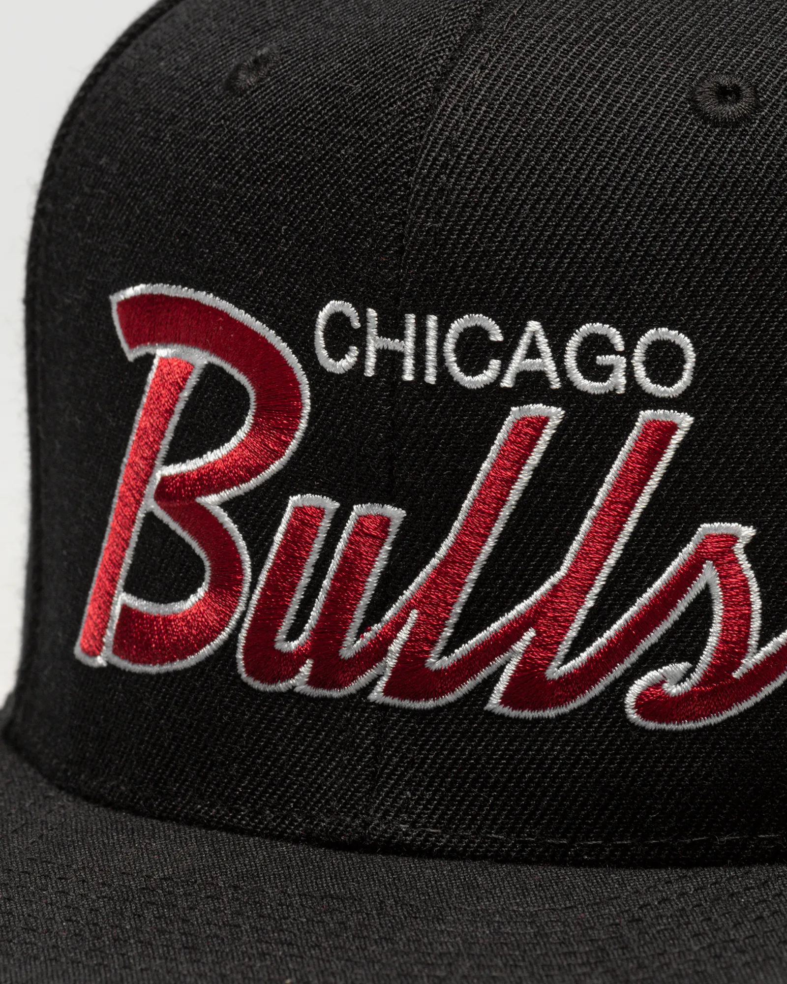 Mitchell & Ness NBA TEAM SCRIPT 2.0 SNAPBACK CAP CHICAGO BULLS