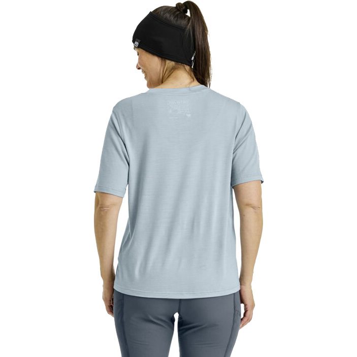 ORTOVOX 140 Cool Round Landscape T-Shirt Damen glacier grey