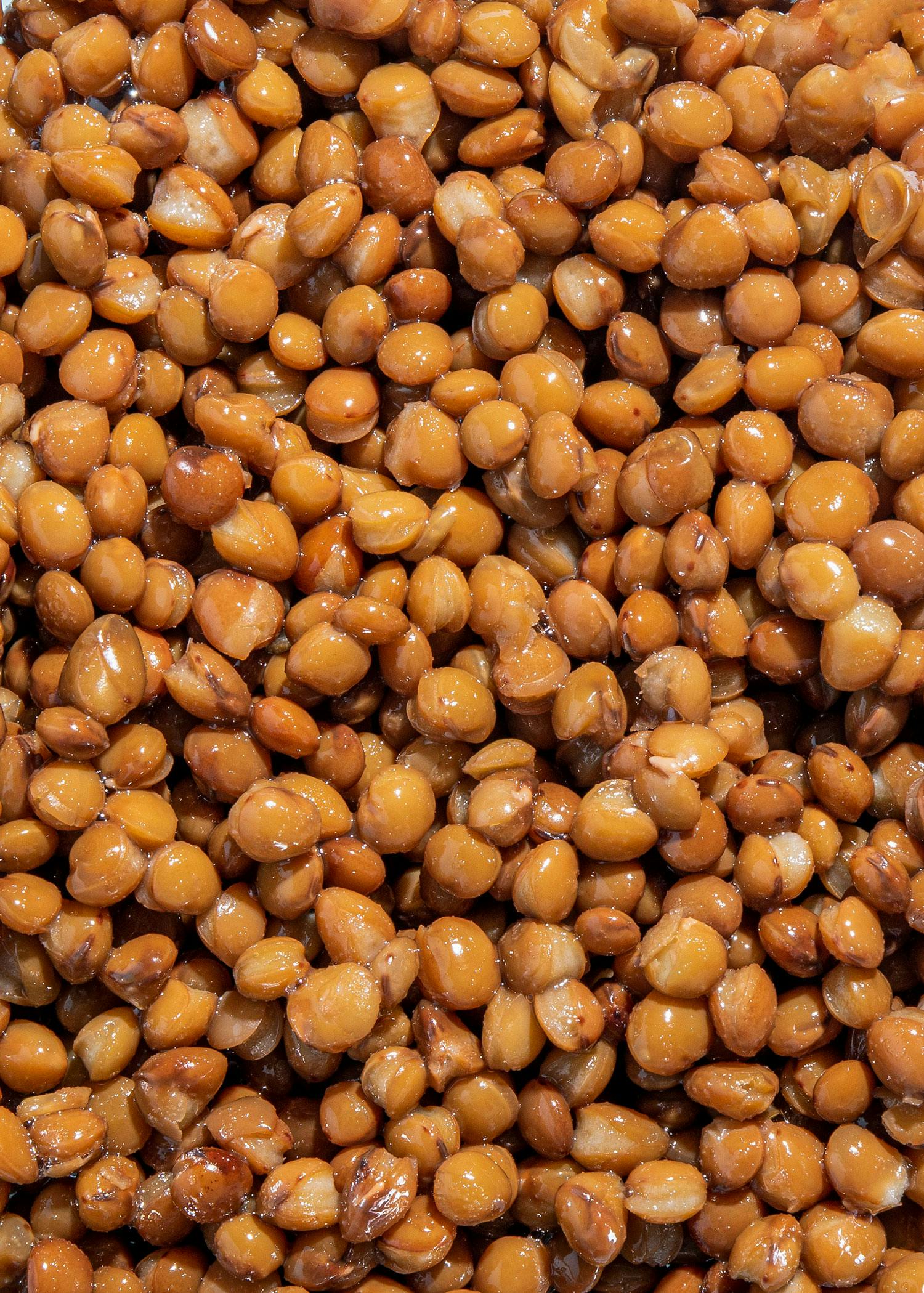 Braune Bio Linsen in der Dose 240 g