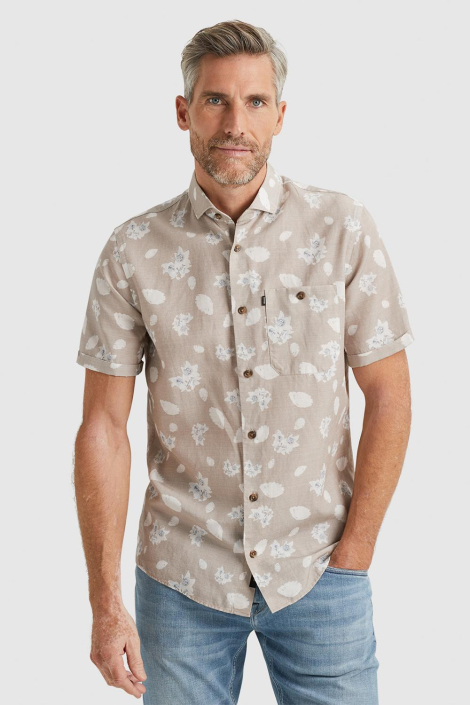 Vanguard beige heren overhemd
