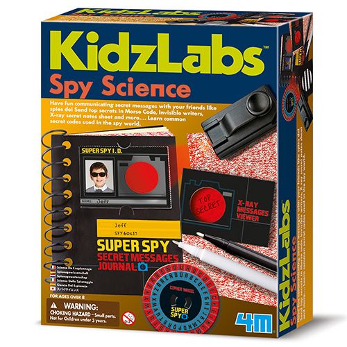 4m kidzlabs spionnenset