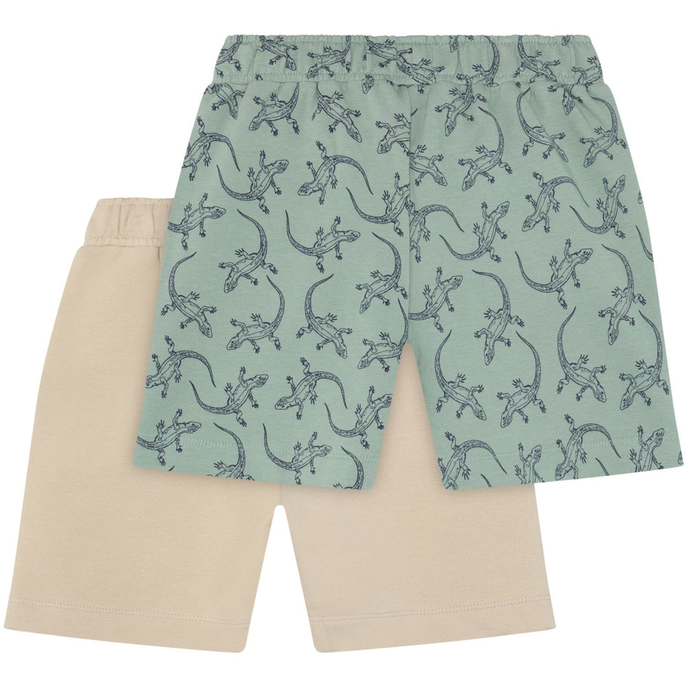 Køb Minymo Lily Pad Sweat Shorts 2-Pak