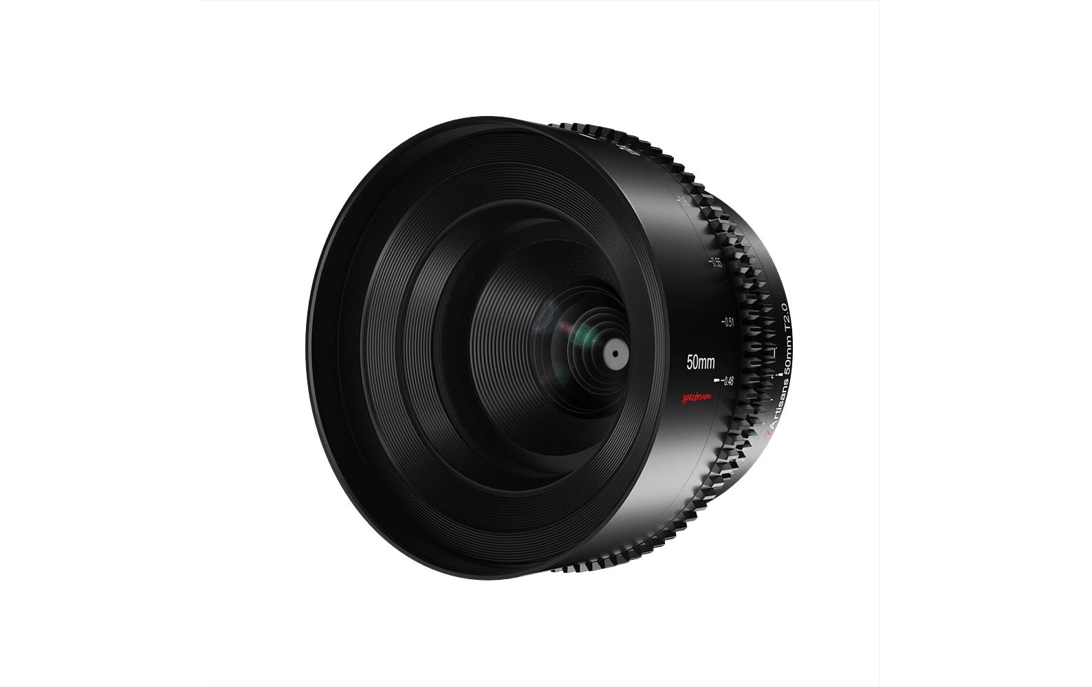 Festbrennweite 50mm T2.0 – Canon RF<br>Vollformat Filmobjektiv für spiegellose Kameras