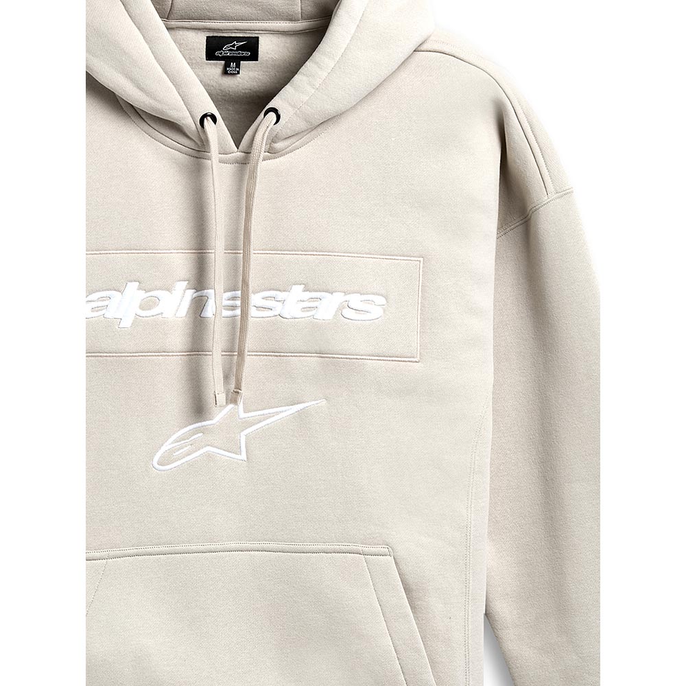 Alpinestars - Sweat à capuche Exordium Blanc cassé