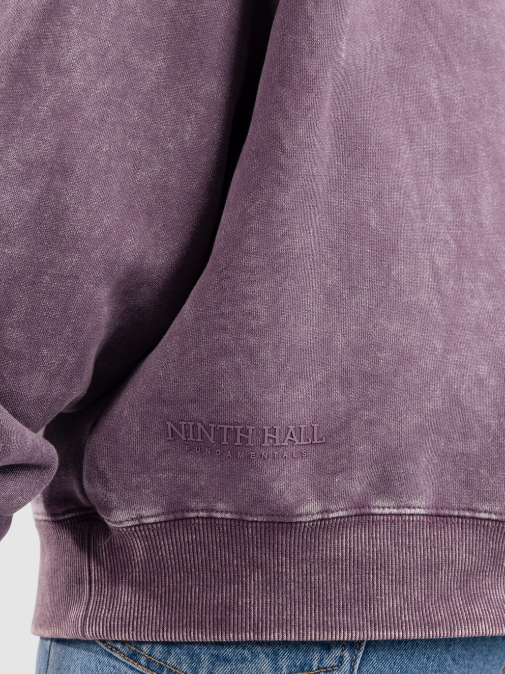 Ninth Hall Fundamentals Hoodie vintage violet pantone 18