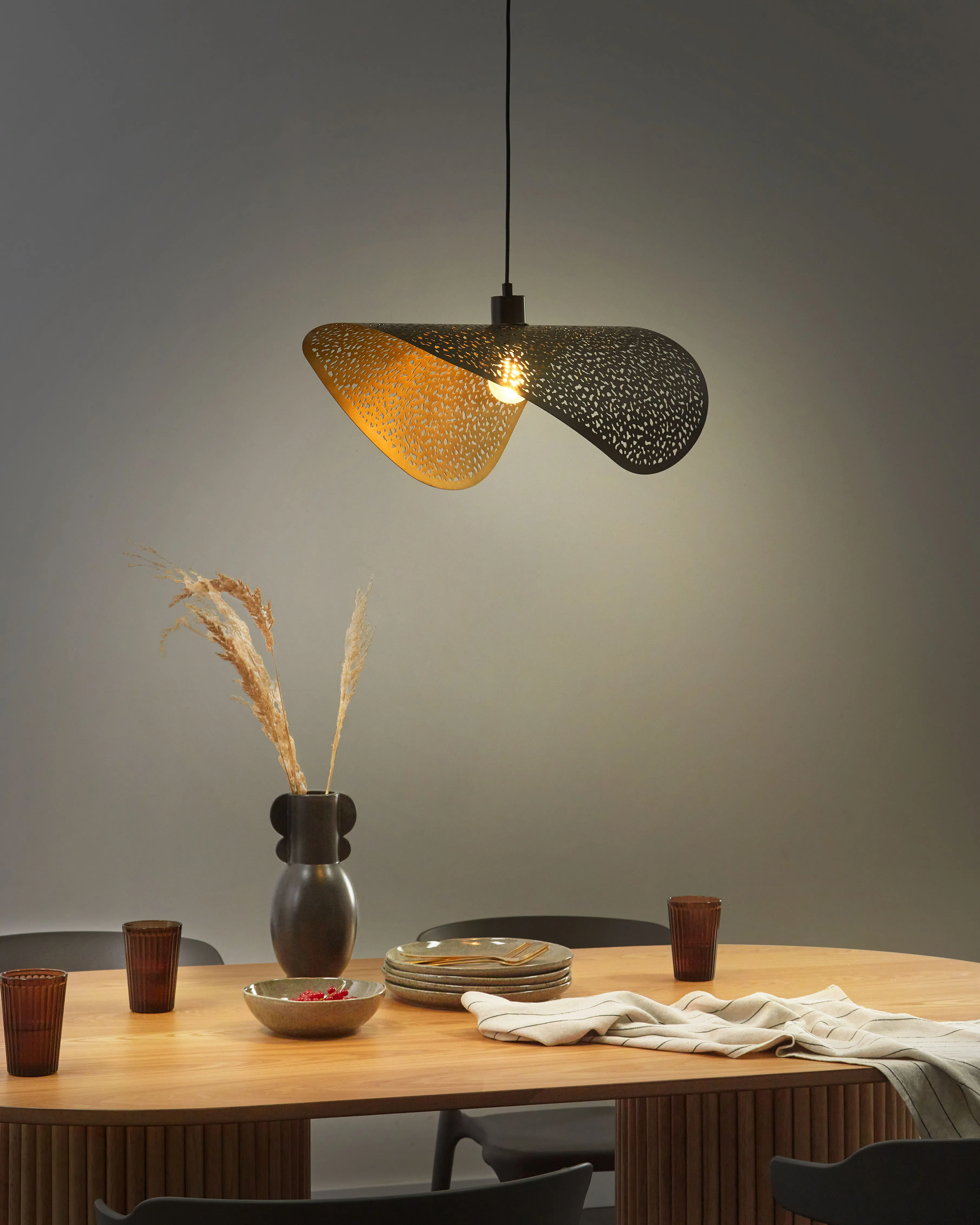 Hanglamp MAHI Metaal Zwart