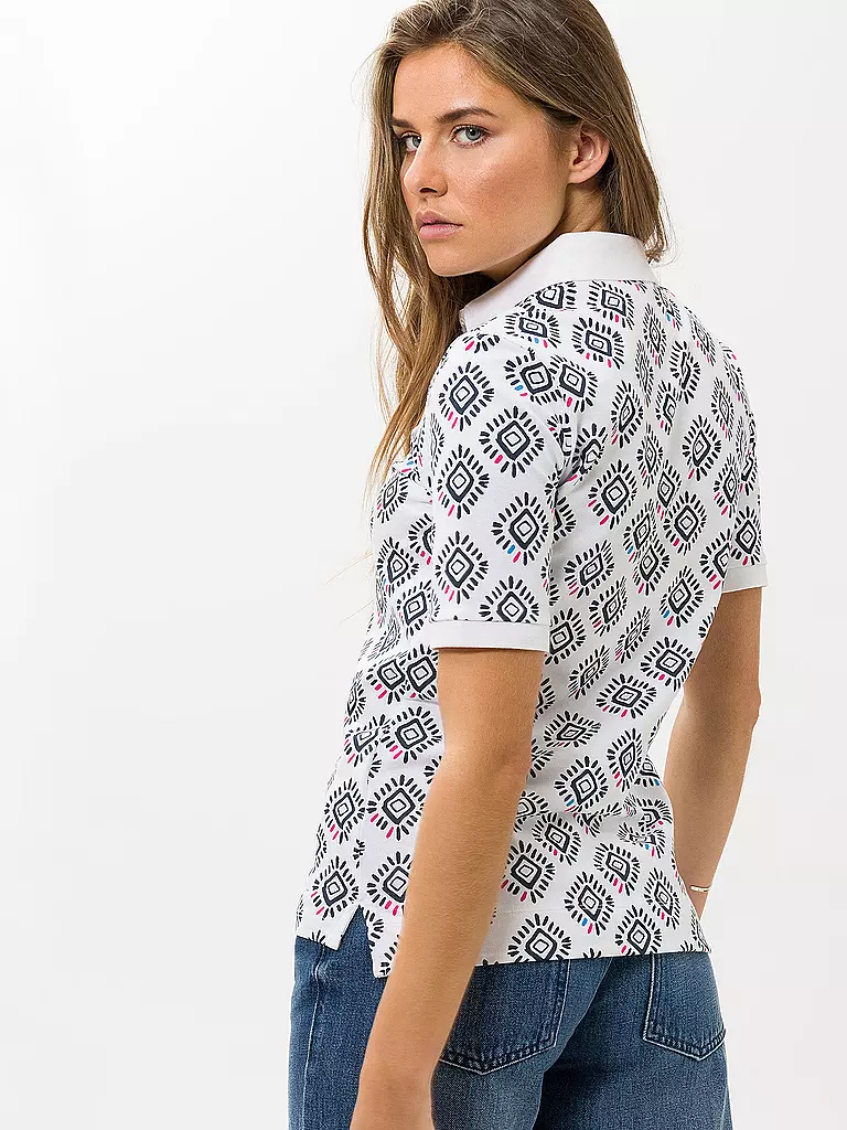 BRAX Poloshirt CLEO weiss