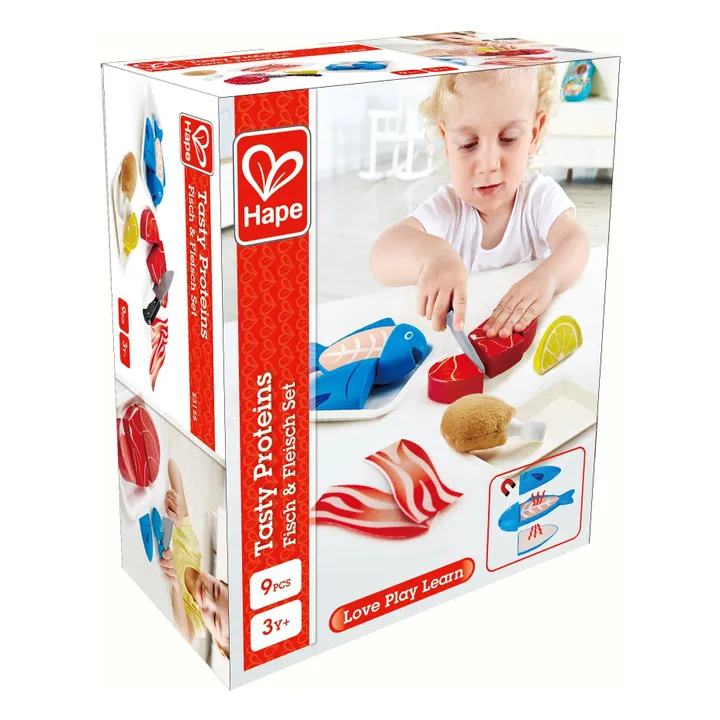 Hape Viandes et poissons à découper en bois