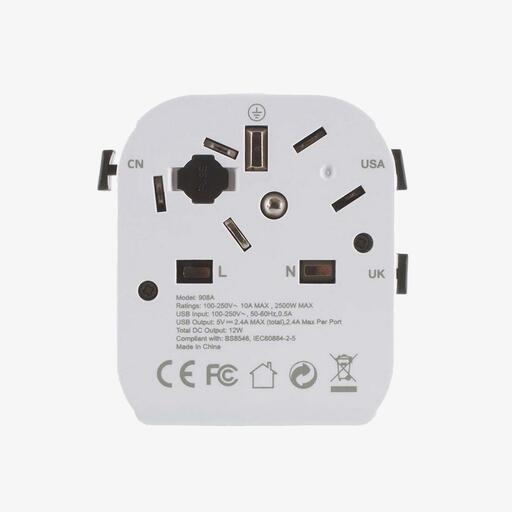Adaptador de tomada múltipla Lifeventure