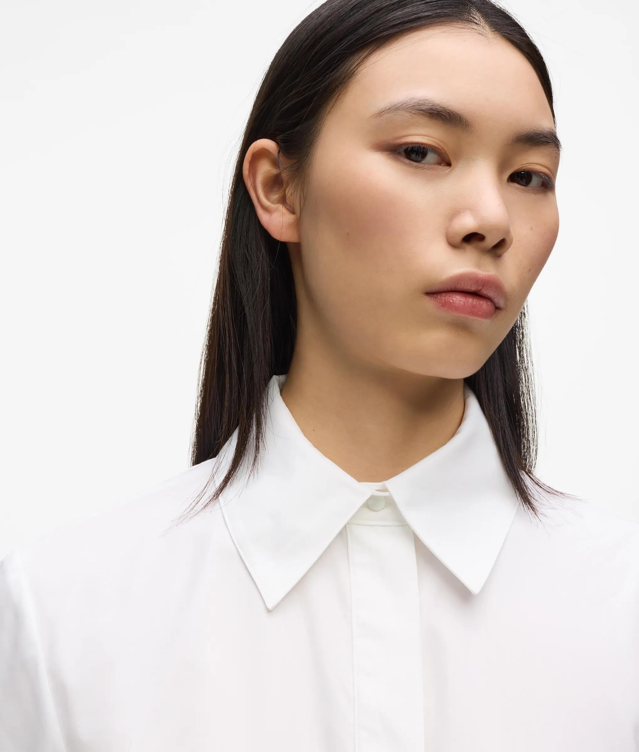 Midi shirt jurk
