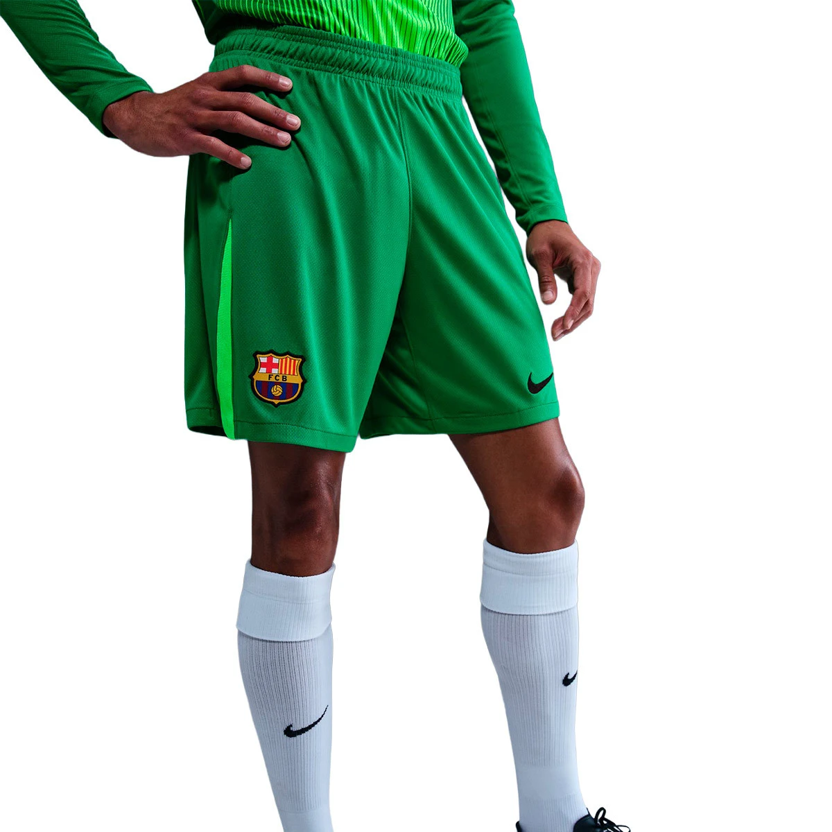 Calções Nike FC Barcelona Primeiro Equipamento Guarda-redes 2025-2026