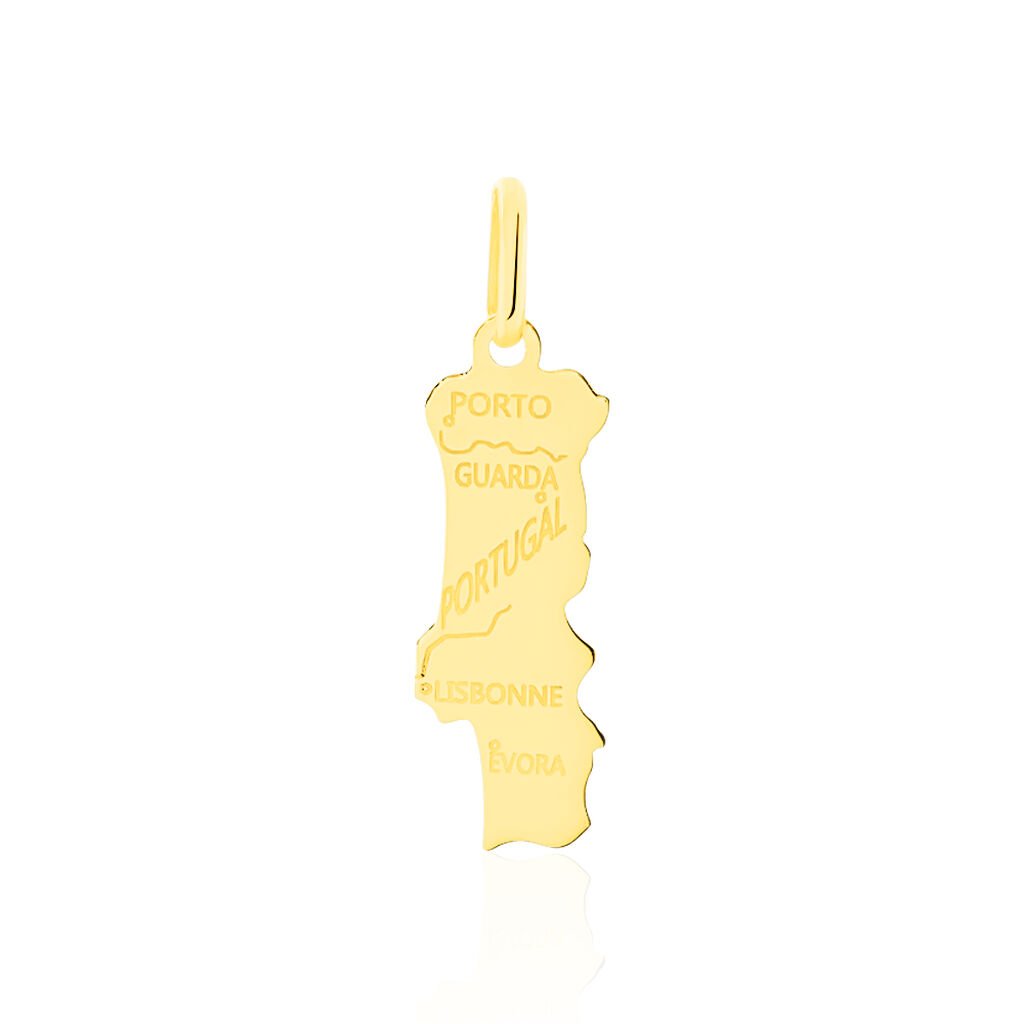 Pendentif Gaietana Portugal Or Jaune