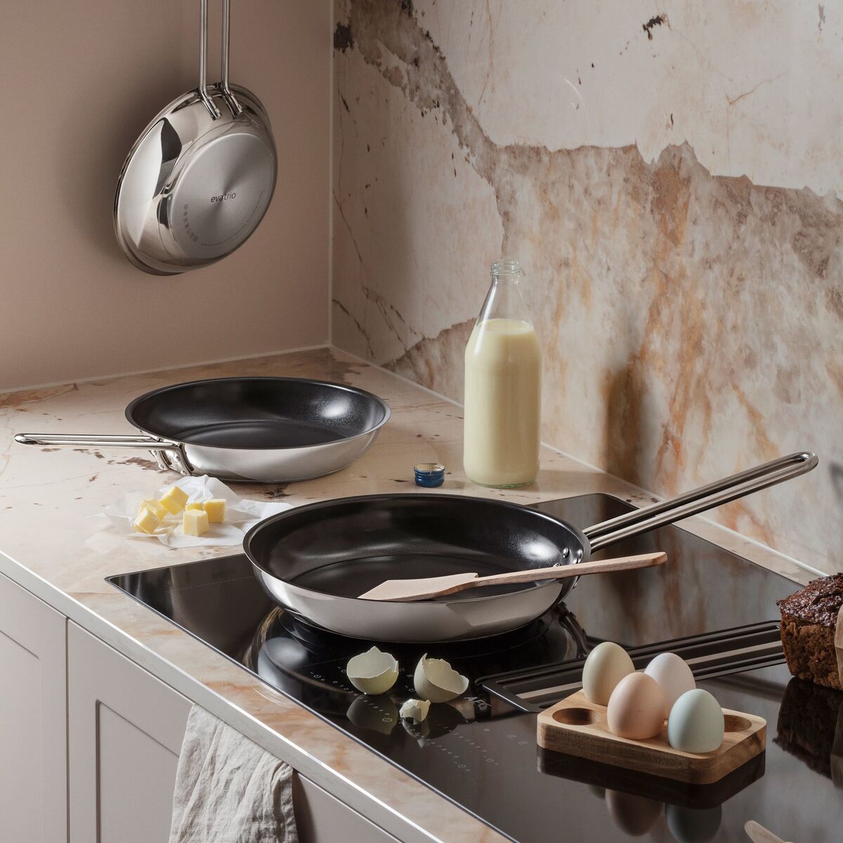 Stekepanne med keramisk Slip-Let® 20 cm, rustfritt stål