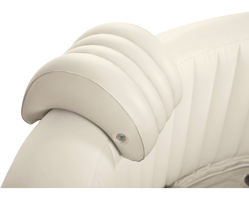 Intex Pure Spa 79 Octagon Bubble Jet 128458 opblaasbare jacuzzi voor maximaal 4 personen met geïntegreerde kalkbescherming en zoutwatersysteem, 4 krachtige jetjets, thermisch grondzeil, thermische afdekking, 2 opblaasbare hoofdsteunen, zwart