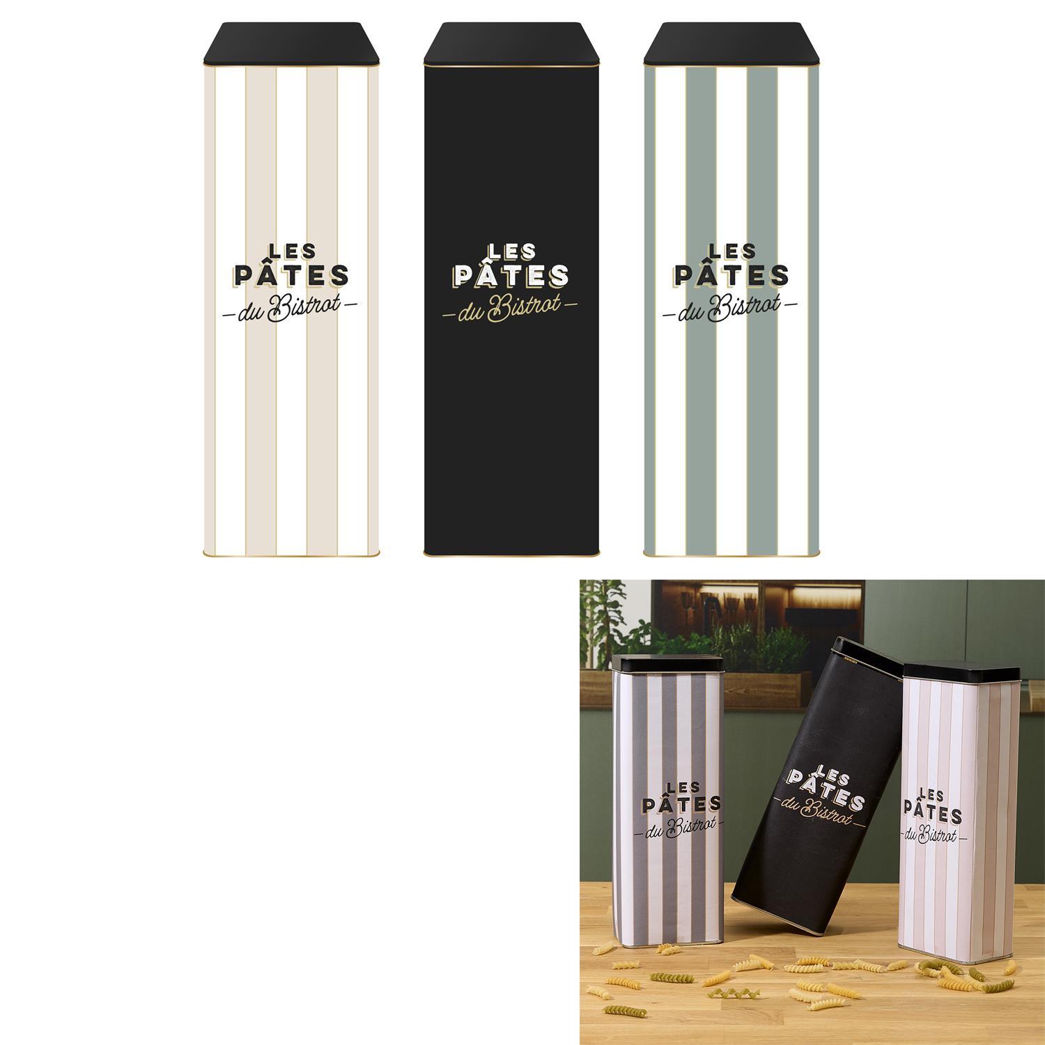 BOITE METAL SPAGHETTIS BISTROT