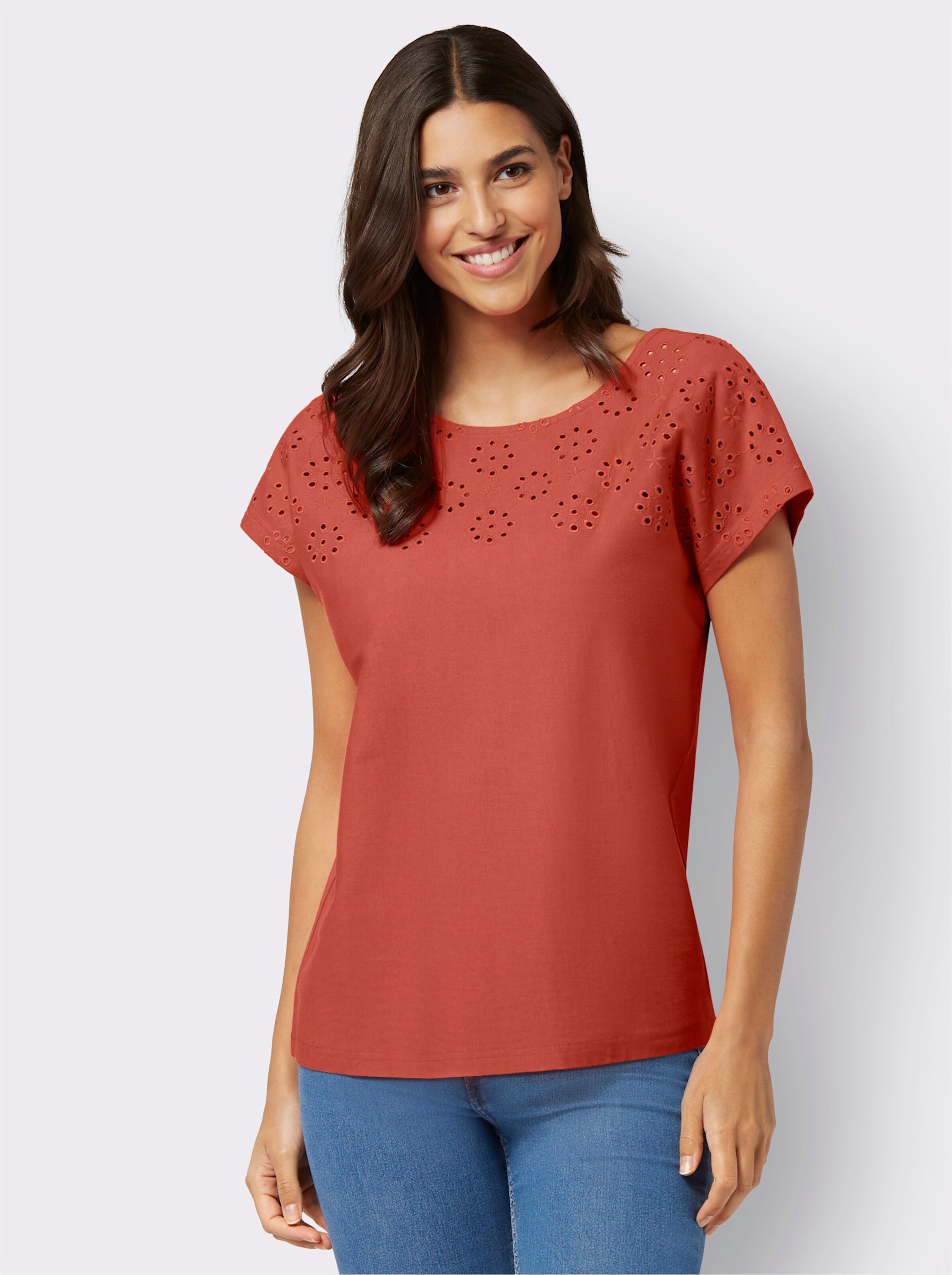 Rundhalsshirt