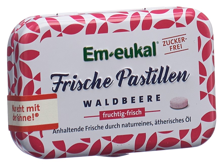 Soldan Frische Pastillen<br>20 g, Dose, Waldbeere zuckerfrei mit Xylit