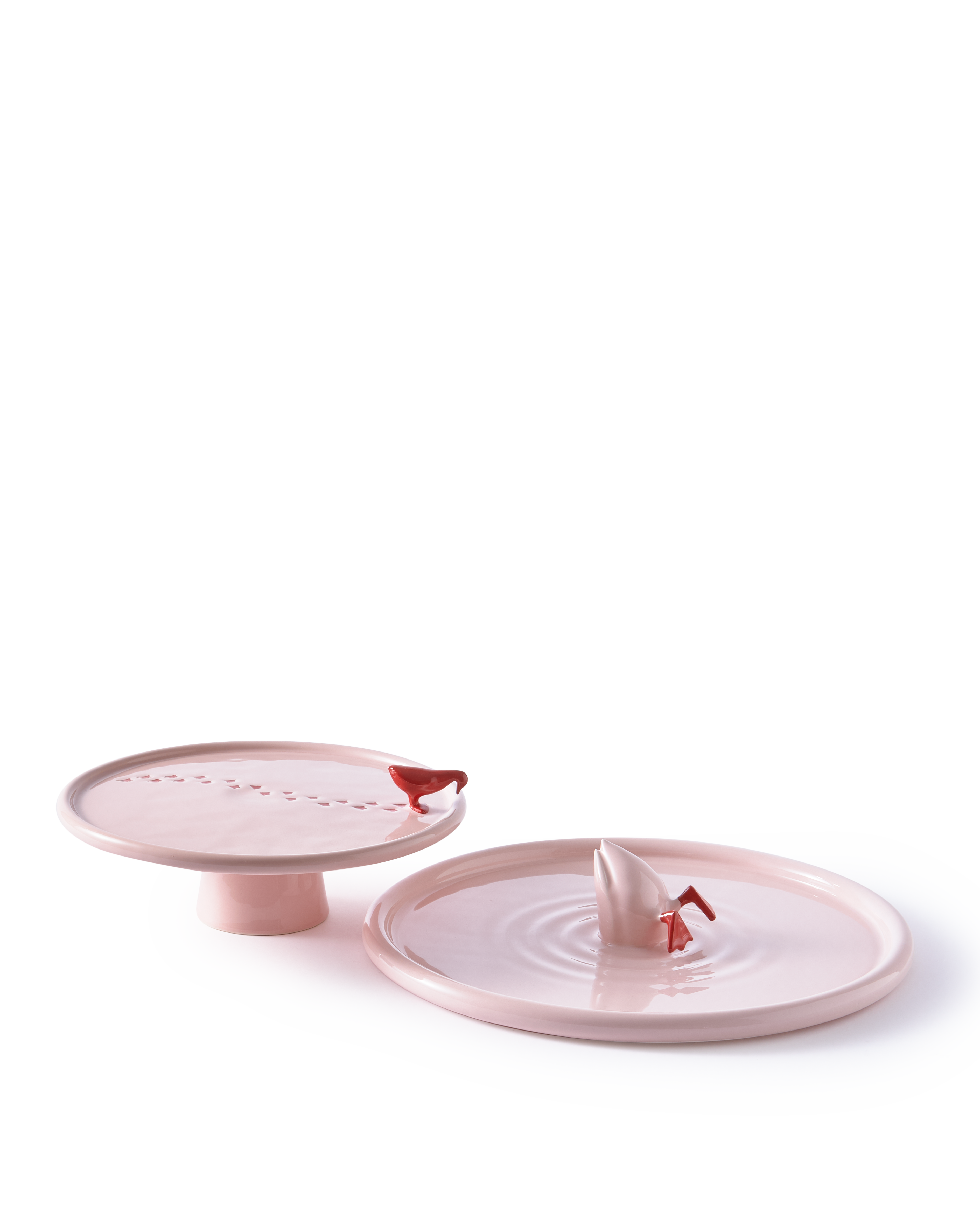 POLSPOTTEN  Walking Duck kageopsats - pink