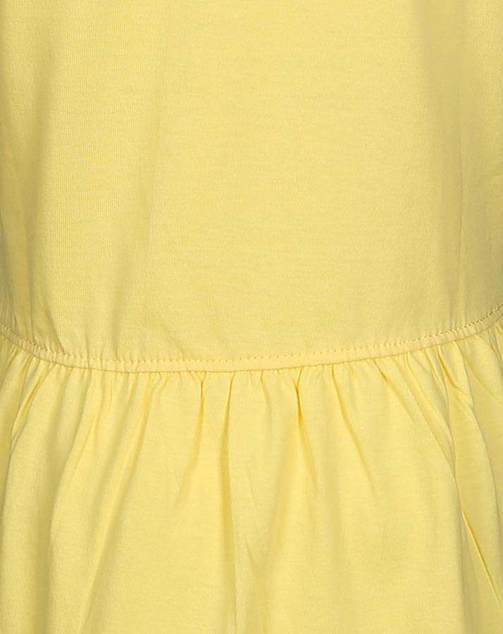 Shirt-Kleid TAKE ME WITH YOU in hellgelb