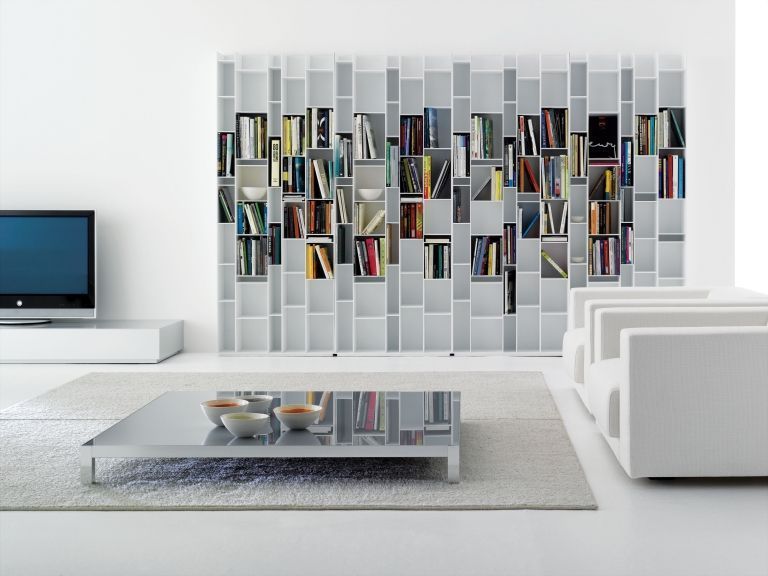 MDF Italia Random boekenkast wit