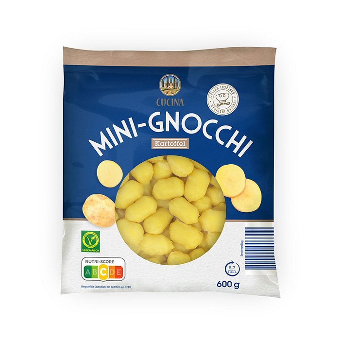 CUCINA Gnocchi-Vielfalt 600 g, Mini