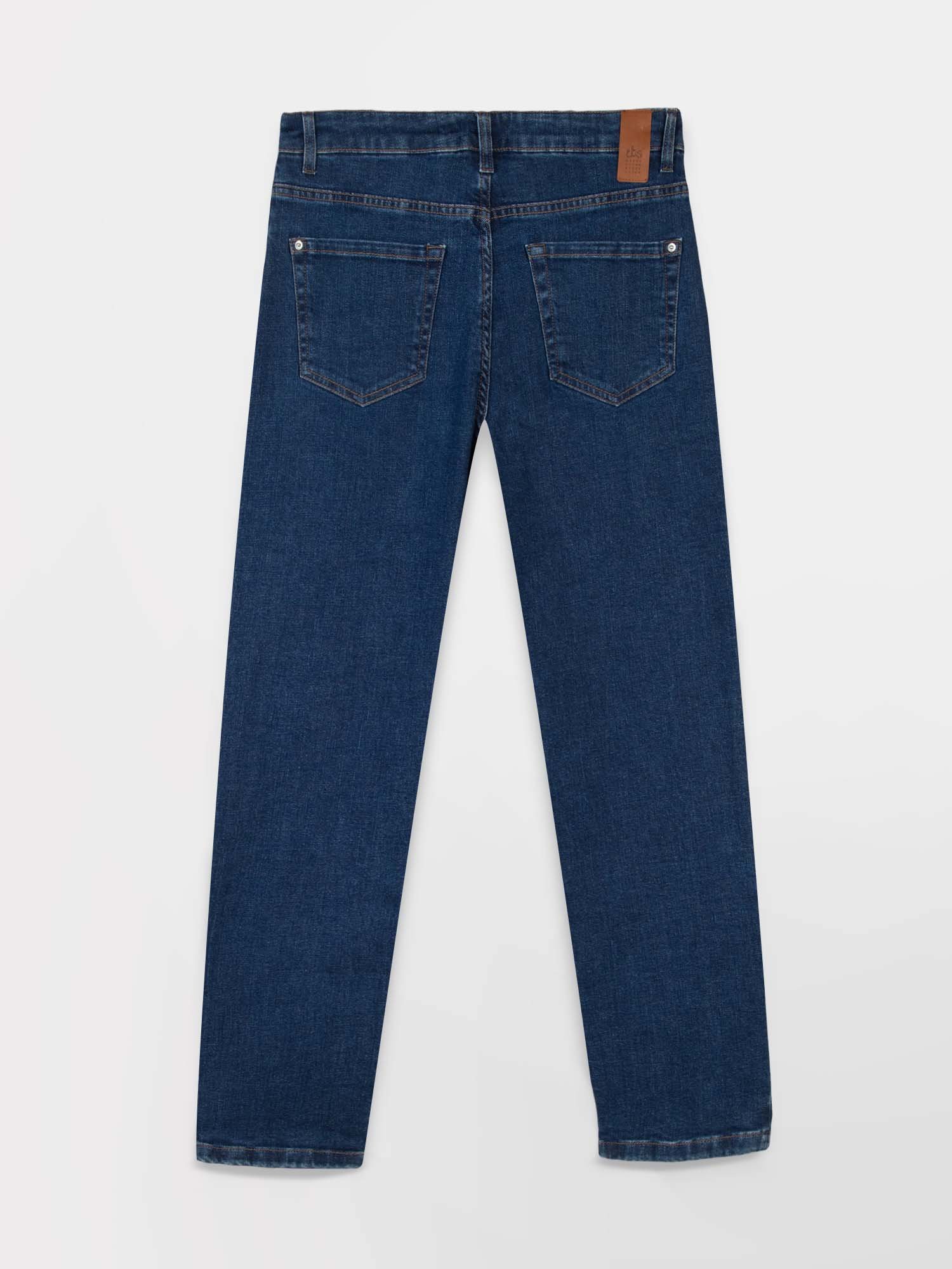 Jean Femme Forme Emboitante Bleu