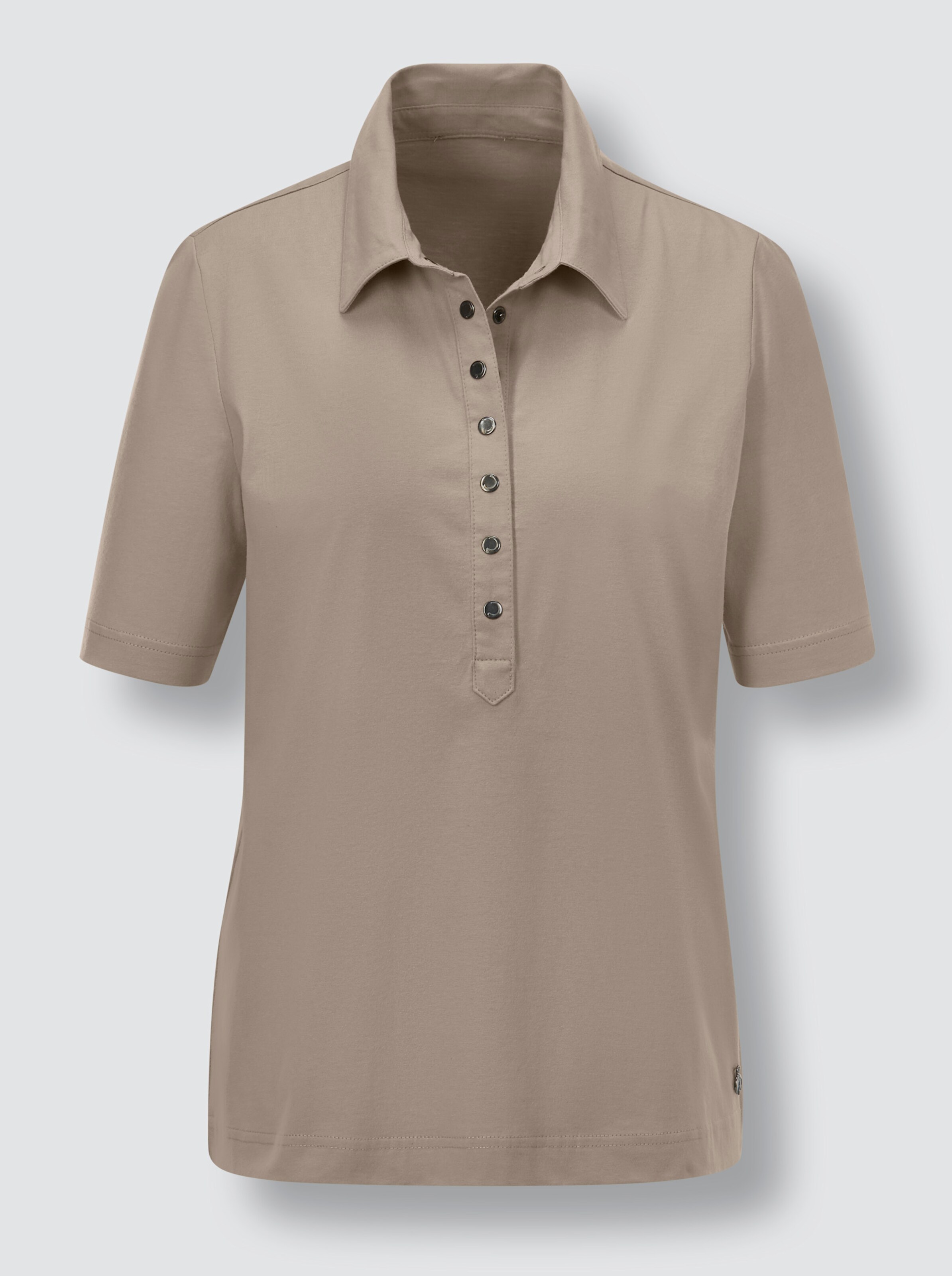 Pima-Baumwoll-Poloshirt