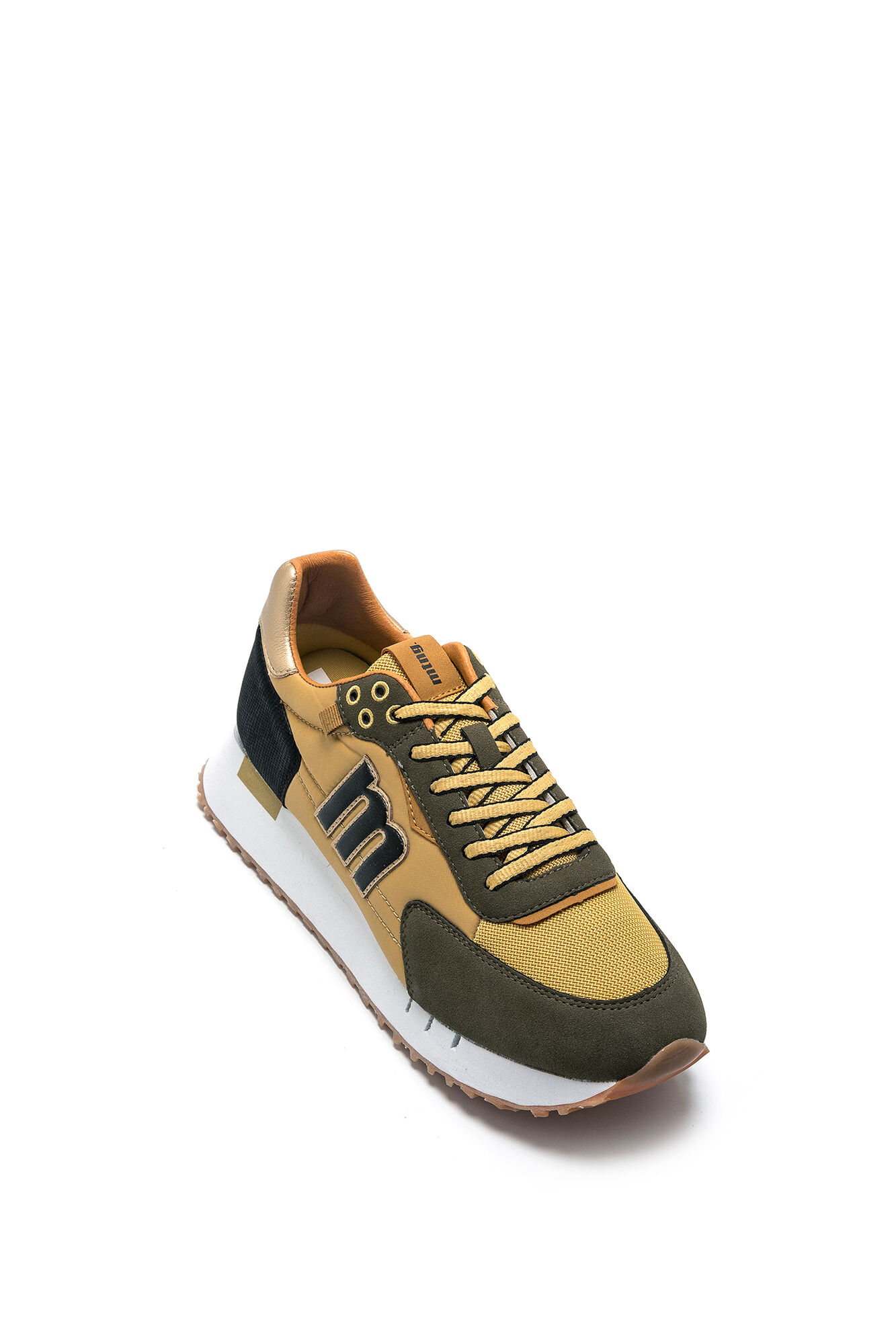 Tênis casuais dourados - Dourado