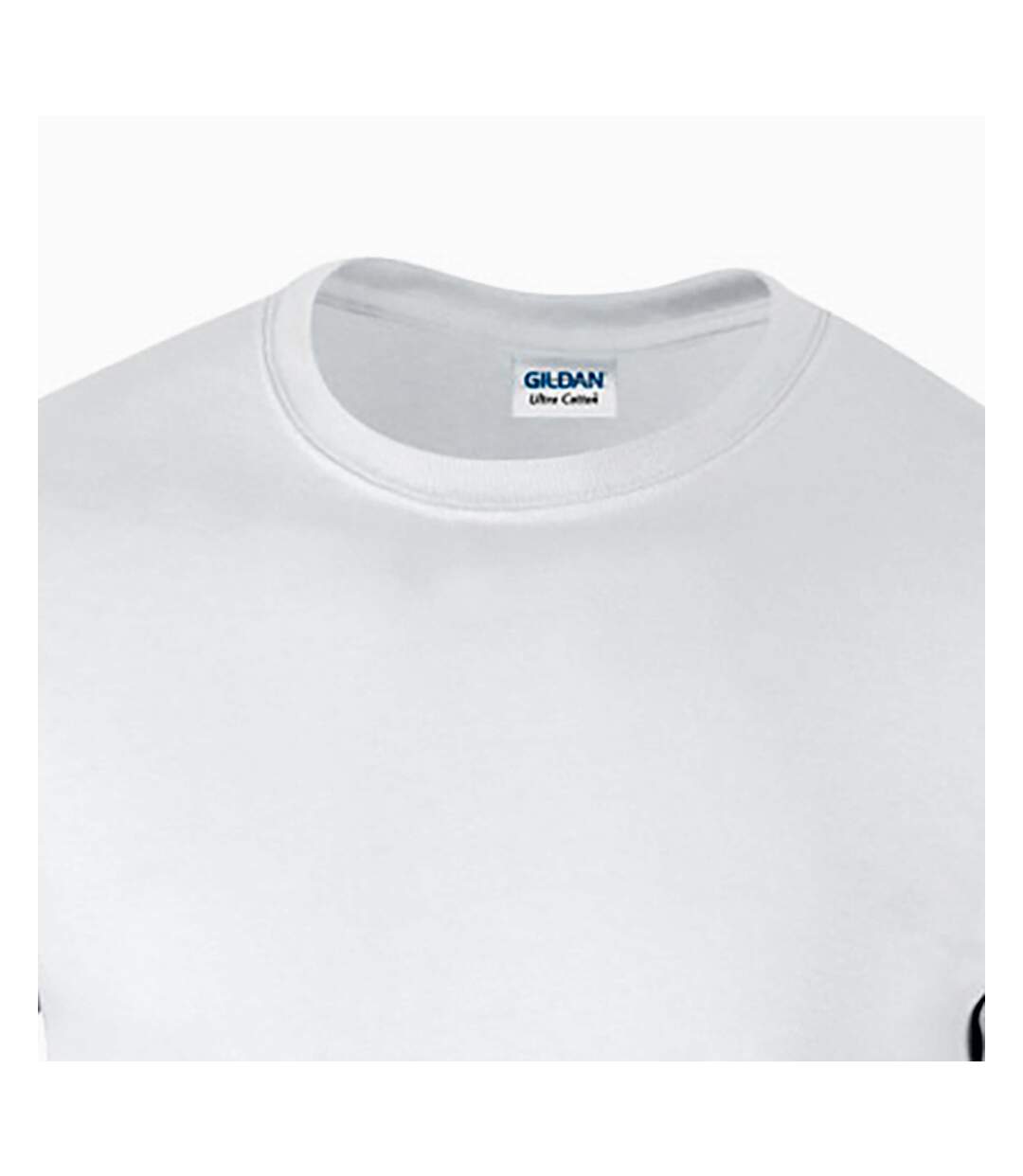 T-shirt uni à manches longues Gildan pour homme (Blanc) - UTBC477