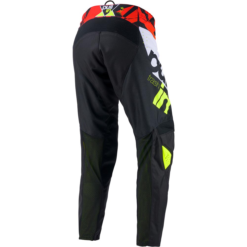 pull-in - Pantalon Trash Noir / Blanc / Jaune fluo / Orange