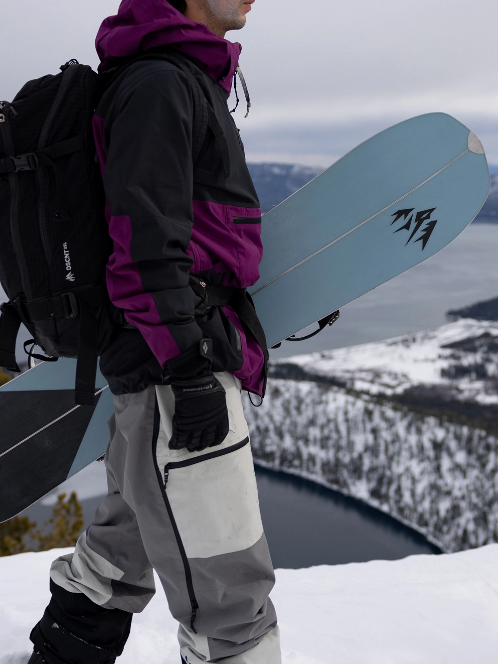 Jones Snowboards Frontier 2025 Splitboard black