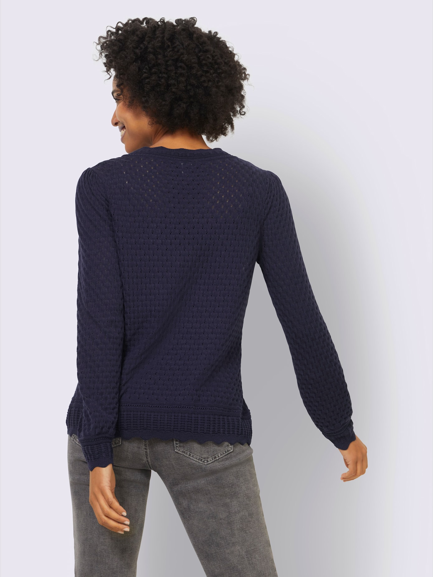 Pull mélange coton-viscose