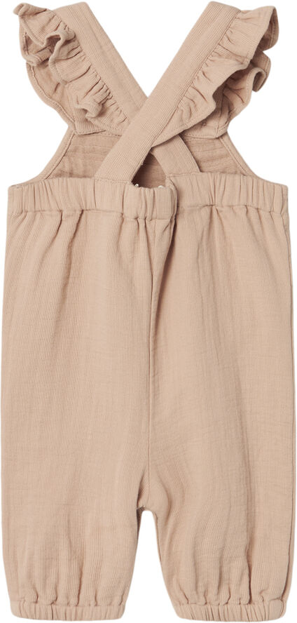 Lil' Atelier NBFSALENE LOOSE OVERALL LIL Rugby tan