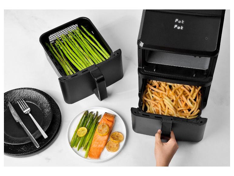 Dubbele hetelucht friteuse BGMP-9531